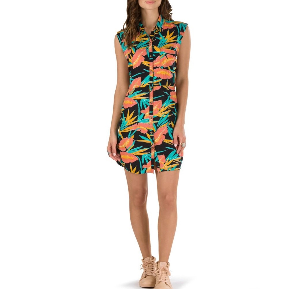 VANS Tropical Mini Dress NWT